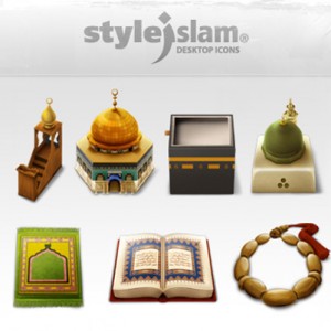 伊斯兰-Islamic Icons图标下载