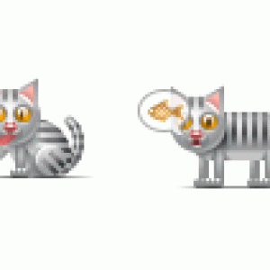 小猫咪gif动画图标下载