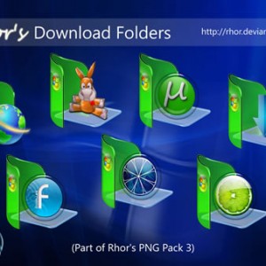 Rhor's Downloads Folders v3图标下载