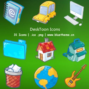 Desktoon Icons图标下载