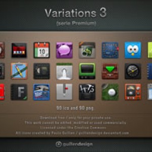 VARIATIONS 3 Icons图标下载