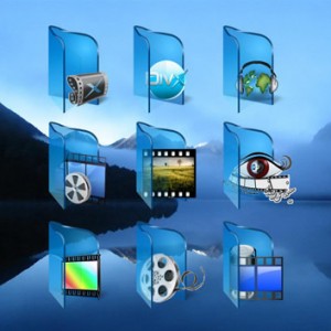 Blue Folders Icon Pack图标下载