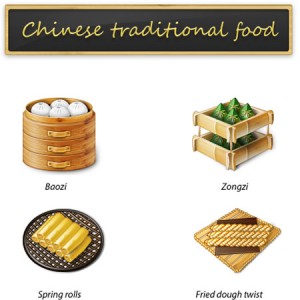中国传统食品蒸笼系列Png图标下载