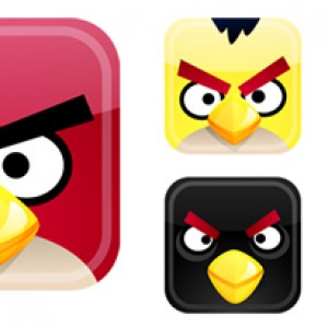Angry Birds Icons 愤怒的小鸟图标（适合手机）下载