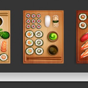 3个寿司图标下载