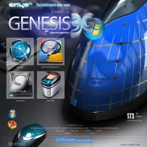 IconPackager : Cryo64 Genesis 3G图标下载